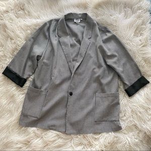 SOLD — Boxy Blazer Jacket